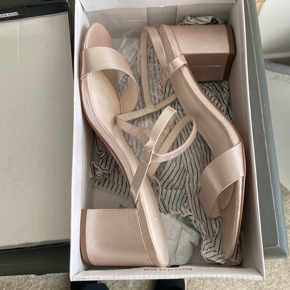 Blush heels